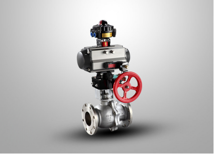 气动O型切断球阀